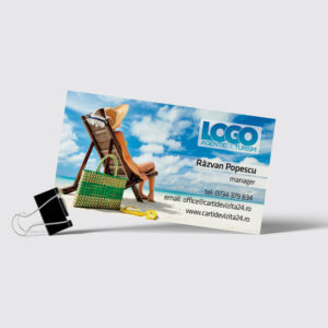 carti de vizita model turism