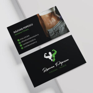 modele carti vizita fitness