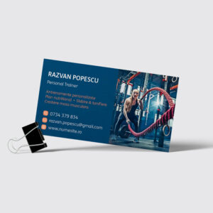 Carti de vizita fitness