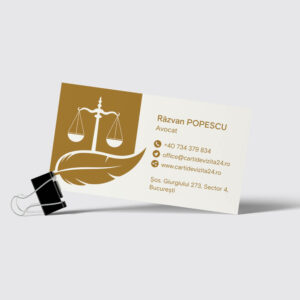 Carti de vizita Avocat