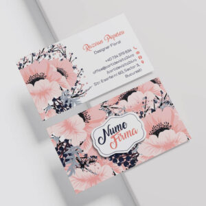 carti de vizita florarie