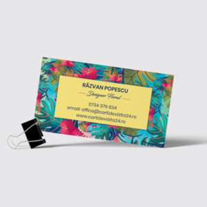 Carti de vizita florarie