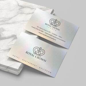 Carti de vizita carton metalizat